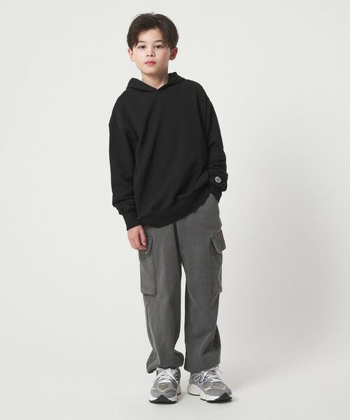 green label relaxing / グリーンレーベル リラクシング パーカー | 【WEB限定】裏毛 フード プルオーバー / スウェット / トレーナー / キッズ 100cm-160cm | 詳細2