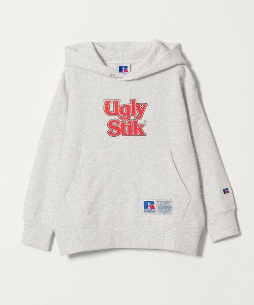 green label relaxing/グリーンレーベル リラクシング 【別注】<RUSSELL ATHLETIC>アグリースティック フーディー / パーカー / キッズ 110cm-130cm LT. GRAY 110cm green label relaxing/グリーンレーベル リラクシング 【別注】<RUSSELL ATHLETIC>アグリースティック フーディー / パーカー / キッズ 110cm-130cm LT. GRAY 110cm