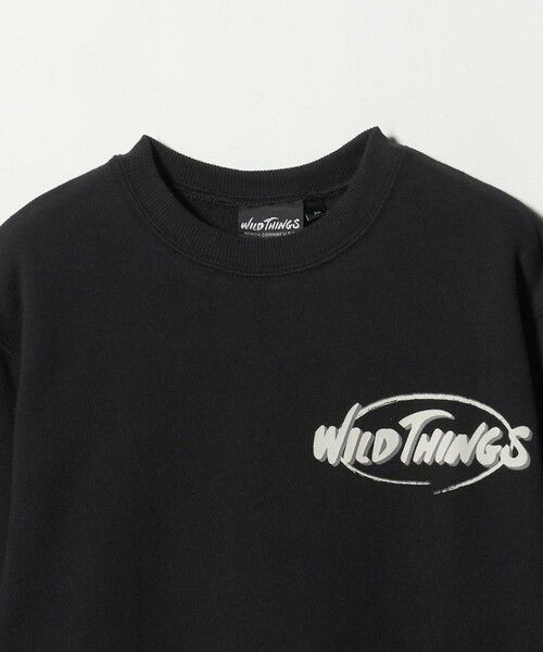 green label relaxing / グリーンレーベル リラクシング スウェット | 【別注】＜WILD THINGS＞ロゴスウェット /トレーナー / キッズ 110cm-130cm | 詳細2