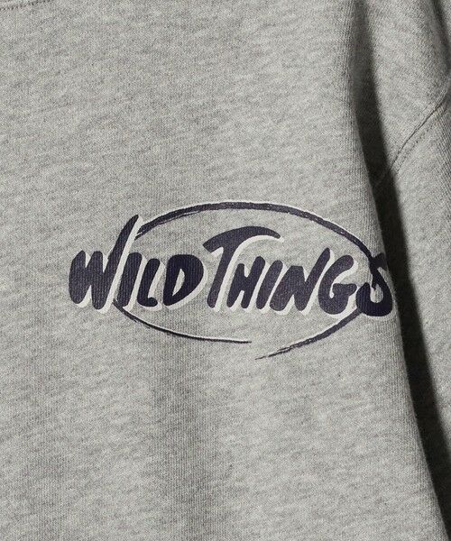 green label relaxing / グリーンレーベル リラクシング スウェット | 【別注】＜WILD THINGS＞ロゴスウェット /トレーナー / キッズ 110cm-130cm | 詳細14