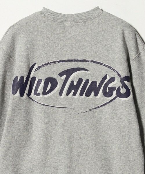 green label relaxing / グリーンレーベル リラクシング スウェット | 【別注】＜WILD THINGS＞ロゴスウェット /トレーナー / キッズ 110cm-130cm | 詳細15