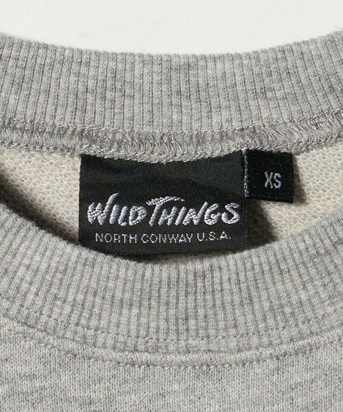 green label relaxing / グリーンレーベル リラクシング スウェット | 【別注】＜WILD THINGS＞ロゴスウェット /トレーナー / キッズ 110cm-130cm | 詳細18