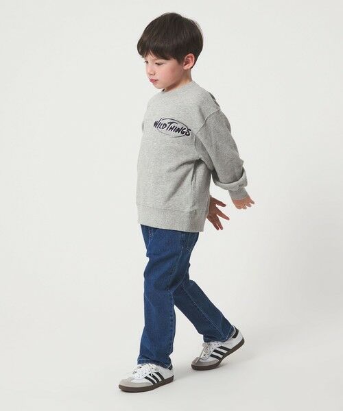 green label relaxing / グリーンレーベル リラクシング スウェット | 【別注】＜WILD THINGS＞ロゴスウェット /トレーナー / キッズ 110cm-130cm | 詳細7
