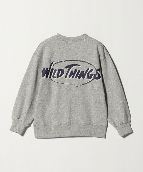 green label relaxing / グリーンレーベル リラクシング スウェット | 【別注】＜WILD THINGS＞ロゴスウェット /トレーナー / キッズ 110cm-130cm | 詳細11