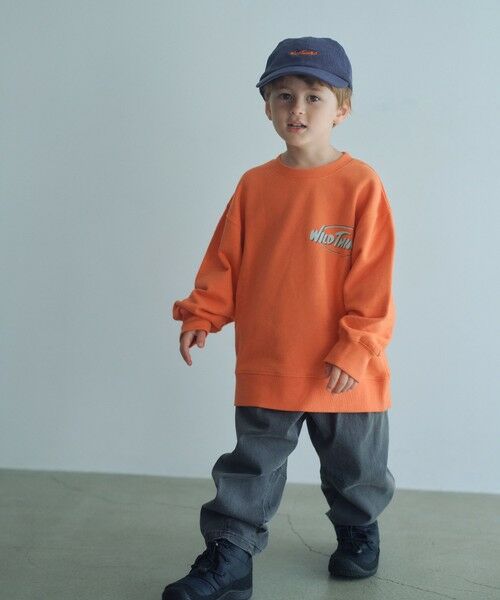 green label relaxing / グリーンレーベル リラクシング スウェット | 【別注】＜WILD THINGS＞ロゴスウェット /トレーナー / キッズ 110cm-130cm | 詳細20