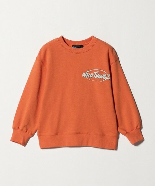 green label relaxing / グリーンレーベル リラクシング スウェット | 【別注】＜WILD THINGS＞ロゴスウェット /トレーナー / キッズ 110cm-130cm | 詳細21