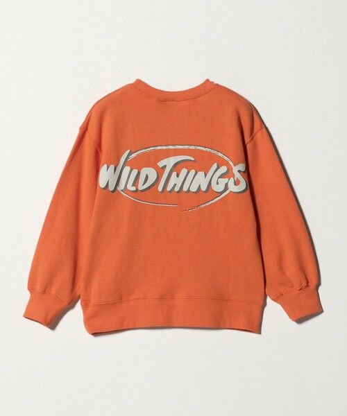 green label relaxing / グリーンレーベル リラクシング スウェット | 【別注】＜WILD THINGS＞ロゴスウェット /トレーナー / キッズ 110cm-130cm | 詳細22
