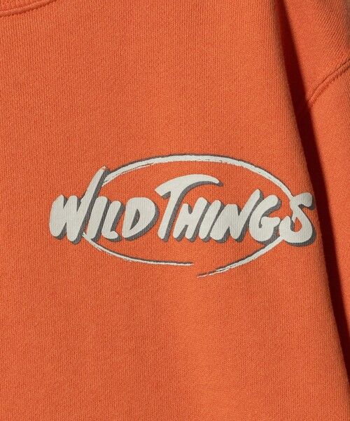 green label relaxing / グリーンレーベル リラクシング スウェット | 【別注】＜WILD THINGS＞ロゴスウェット /トレーナー / キッズ 110cm-130cm | 詳細24