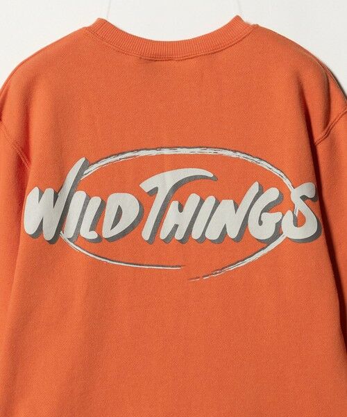 green label relaxing / グリーンレーベル リラクシング スウェット | 【別注】＜WILD THINGS＞ロゴスウェット /トレーナー / キッズ 110cm-130cm | 詳細25