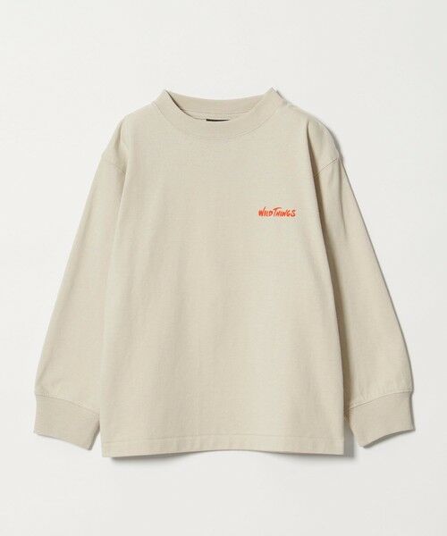green label relaxing / グリーンレーベル リラクシング カットソー | ＜WILD THINGS＞プリント ロングTシャツ / キッズ 110cm-130cm | 詳細6