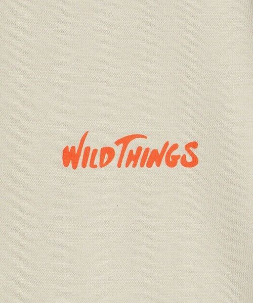 green label relaxing / グリーンレーベル リラクシング カットソー | ＜WILD THINGS＞プリント ロングTシャツ / キッズ 110cm-130cm | 詳細8