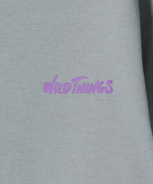 green label relaxing / グリーンレーベル リラクシング カットソー | ＜WILD THINGS＞プリント ロングTシャツ / キッズ 110cm-130cm | 詳細12
