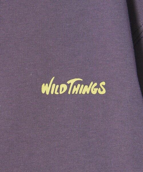 green label relaxing / グリーンレーベル リラクシング カットソー | ＜WILD THINGS＞プリント ロングTシャツ / キッズ 110cm-130cm | 詳細17