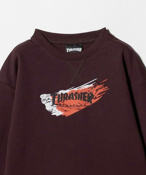 green label relaxing / グリーンレーベル リラクシング スウェット | 【別注】＜THRASHER＞プリントスウェット / トレーナー / キッズ  100cm-130cm | 詳細6