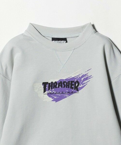 green label relaxing / グリーンレーベル リラクシング スウェット | 【別注】＜THRASHER＞プリントスウェット / トレーナー / キッズ  100cm-130cm | 詳細21