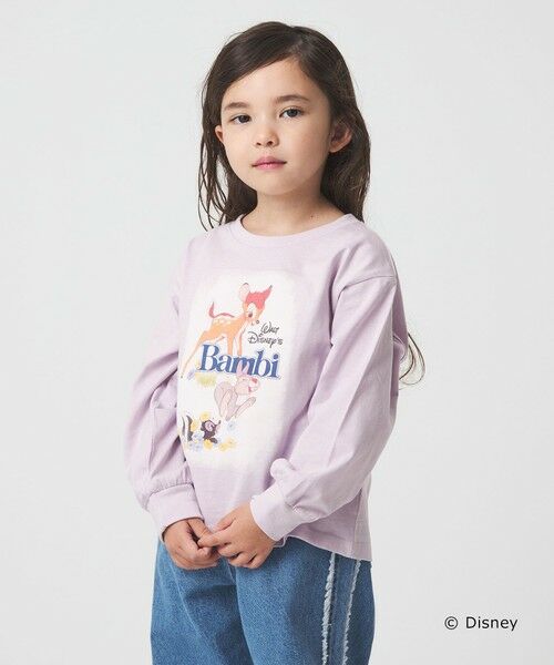 green label relaxing / グリーンレーベル リラクシング スウェット | 【別注】<Disney>キャラクター 長袖スウェット / キッズ 100cm-130cm | 詳細6