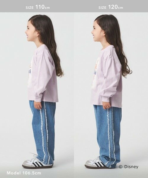 green label relaxing / グリーンレーベル リラクシング スウェット | 【別注】<Disney>キャラクター 長袖スウェット / キッズ 100cm-130cm | 詳細9