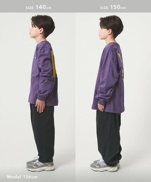 green label relaxing / グリーンレーベル リラクシング その他パンツ | ツイル カーブパンツ / キッズ 100cm-160cm | 詳細4