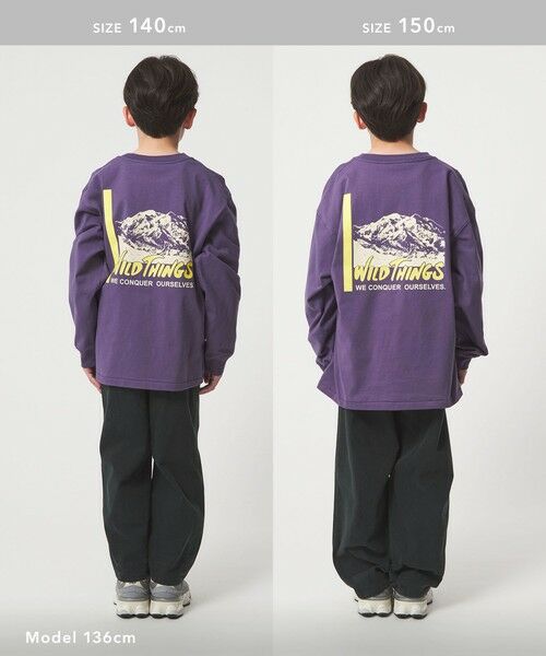 green label relaxing / グリーンレーベル リラクシング その他パンツ | ツイル カーブパンツ / キッズ 100cm-160cm | 詳細5