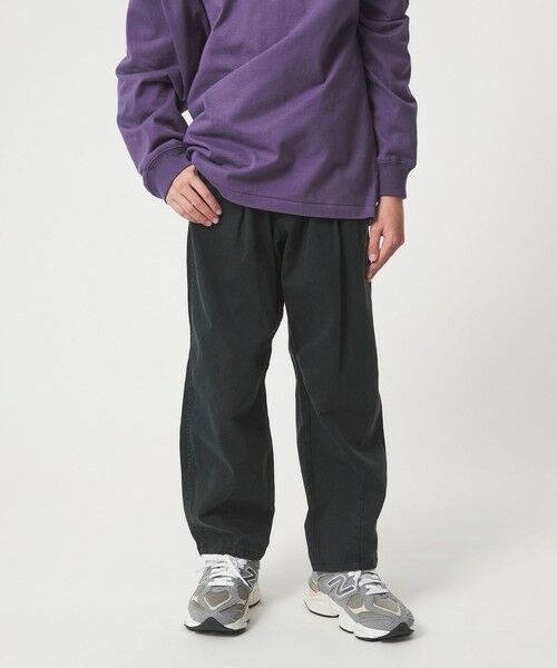 green label relaxing / グリーンレーベル リラクシング その他パンツ | ツイル カーブパンツ / キッズ 100cm-160cm | 詳細1