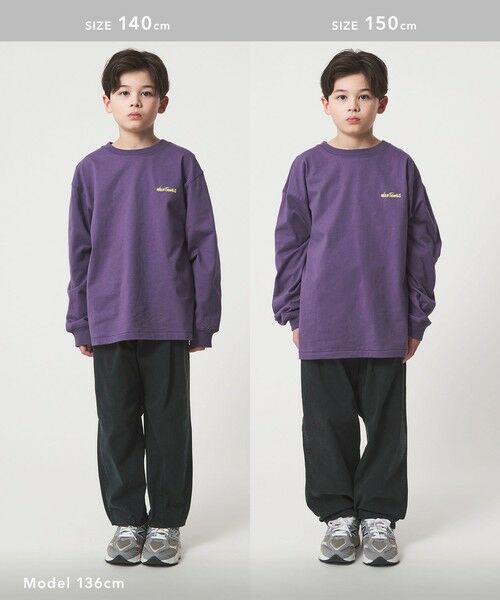 green label relaxing / グリーンレーベル リラクシング その他パンツ | ツイル カーブパンツ / キッズ 100cm-160cm | 詳細3