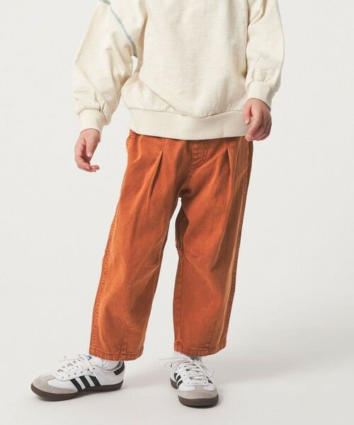 green label relaxing / グリーンレーベル リラクシング その他パンツ | ツイル カーブパンツ / キッズ 100cm-160cm | 詳細22