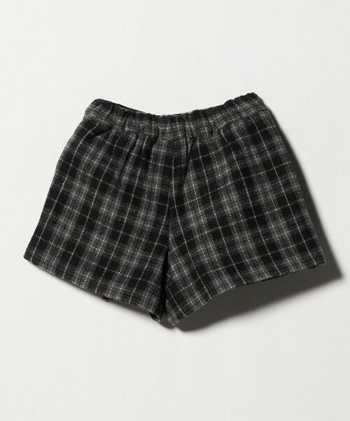 green label relaxing / グリーンレーベル リラクシング その他パンツ | チェック ラップキュロット(ブラック) / キッズ 100cm-160cm | 詳細12