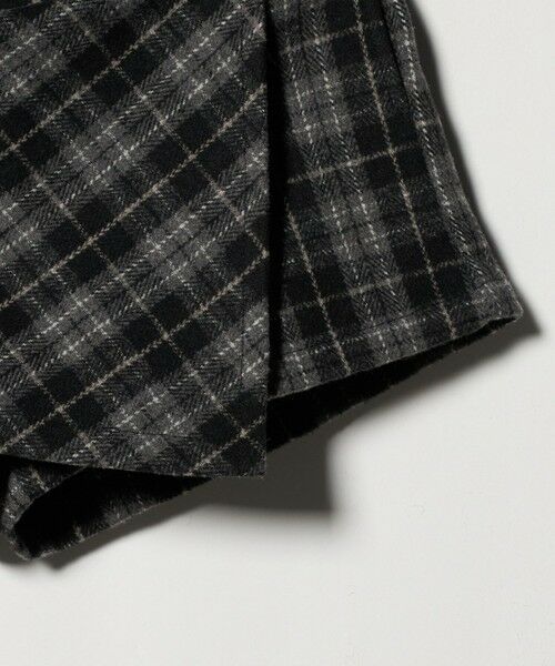 green label relaxing / グリーンレーベル リラクシング その他パンツ | チェック ラップキュロット(ブラック) / キッズ 100cm-160cm | 詳細16