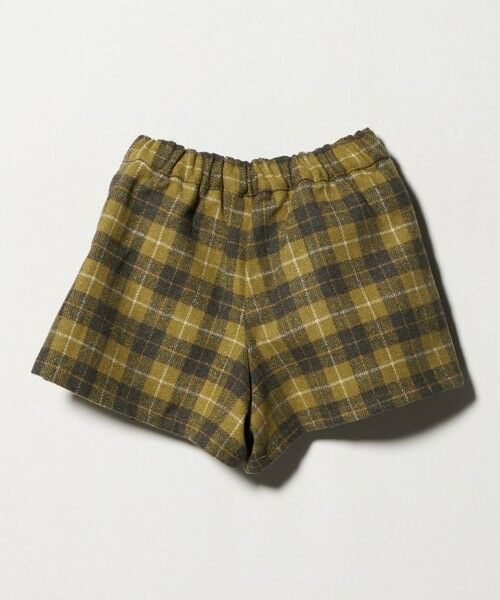 green label relaxing / グリーンレーベル リラクシング その他パンツ | チェック ラップキュロット(イエロー) / キッズ 100cm-160cm | 詳細15
