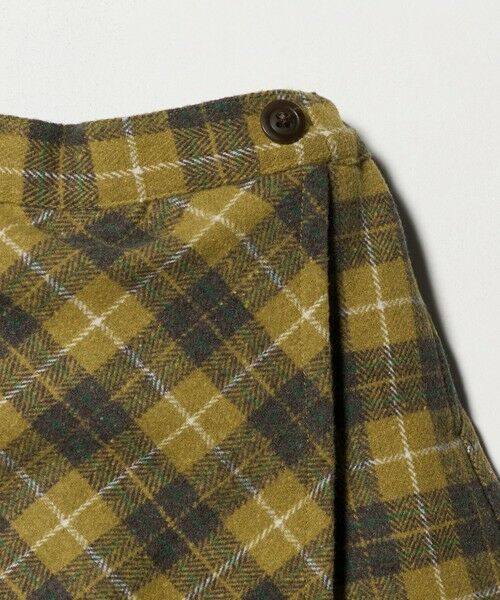 green label relaxing / グリーンレーベル リラクシング その他パンツ | チェック ラップキュロット(イエロー) / キッズ 100cm-160cm | 詳細16