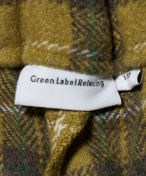 green label relaxing / グリーンレーベル リラクシング その他パンツ | チェック ラップキュロット(イエロー) / キッズ 100cm-160cm | 詳細22