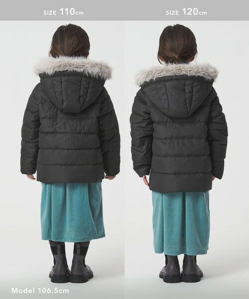 green label relaxing / グリーンレーベル リラクシング その他アウター | GIRLSダウンコート / キッズ 100cm-130cm | 詳細8