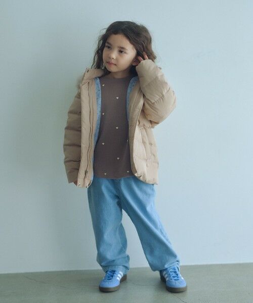 green label relaxing / グリーンレーベル リラクシング その他アウター | GIRLSダウンコート / キッズ 100cm-130cm | 詳細15