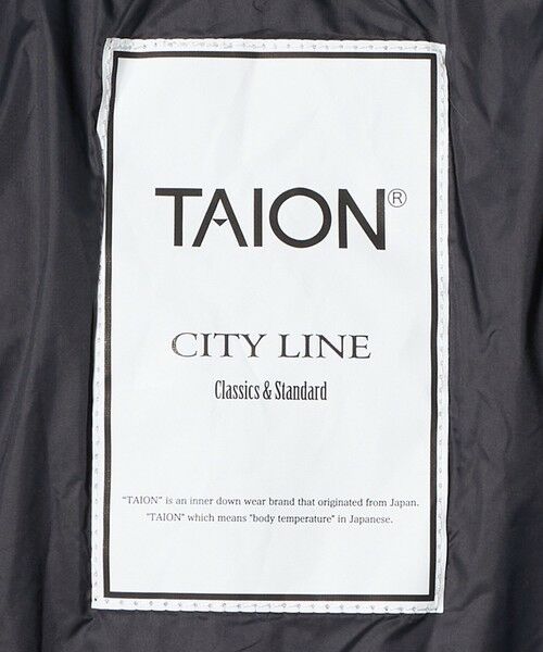 green label relaxing / グリーンレーベル リラクシング ダウンジャケット・ベスト | ＜TAION＞シティ ダウンフーディー / キッズ  120cm-130cm | 詳細15