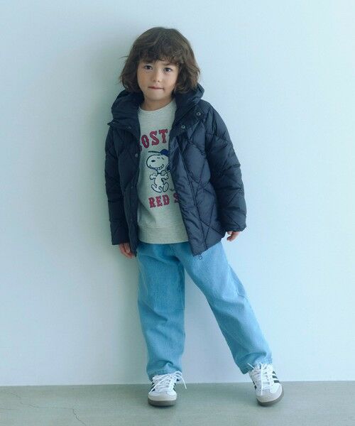 green label relaxing / グリーンレーベル リラクシング ダウンジャケット・ベスト | ＜TAION＞シティ ダウンフーディー / キッズ  120cm-130cm | 詳細6