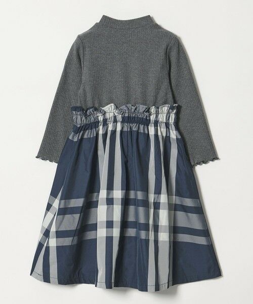 green label relaxing / グリーンレーベル リラクシング ロング・マキシ丈ワンピース | ドッキング ワンピース / キッズ  100cm-160cm | 詳細21