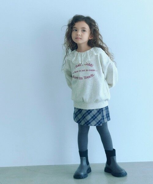 green label relaxing / グリーンレーベル リラクシング ブーツ（ロング丈） | ストレッチ リブ ショートブーツ / キッズ  17cm-23cm | 詳細8