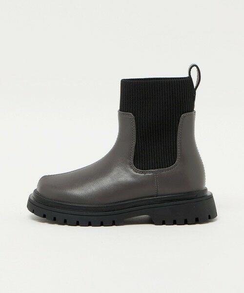 green label relaxing / グリーンレーベル リラクシング ブーツ（ロング丈） | ストレッチ リブ ショートブーツ / キッズ  17cm-23cm | 詳細11