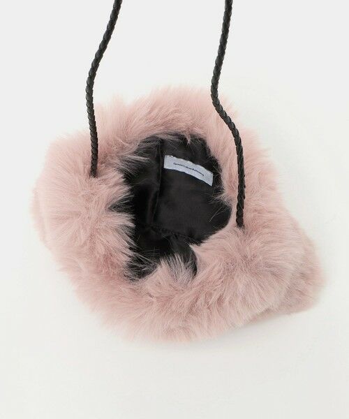 green label relaxing / グリーンレーベル リラクシング ショルダーバッグ | フェイクファー ポシェット | 詳細15