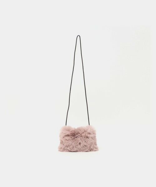 green label relaxing / グリーンレーベル リラクシング ショルダーバッグ | フェイクファー ポシェット | 詳細11