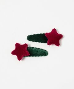 green label relaxing / グリーンレーベル リラクシング カチューシャ・カチューム・その他 | ＜MILK×SODA＞VELVET STAR ヘアクリップ / キッズ