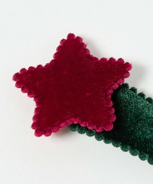 green label relaxing / グリーンレーベル リラクシング カチューシャ・カチューム・その他 | ＜MILK×SODA＞VELVET STAR ヘアクリップ / キッズ | 詳細4