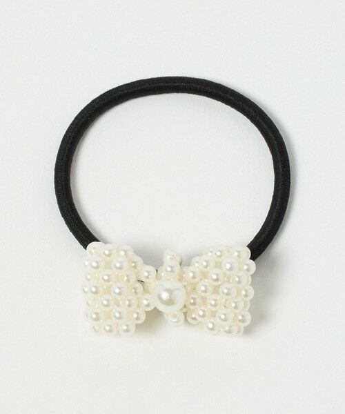 green label relaxing/グリーンレーベル リラクシング ＜MILK×SODA＞リボン ヘアゴム BLACK FREE