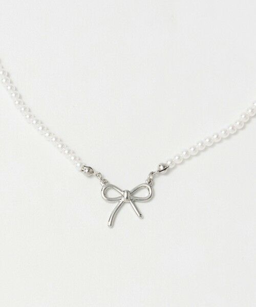 green label relaxing / グリーンレーベル リラクシング ネックレス・ペンダント・チョーカー | ＜MILK×SODA＞リボン ネックレス | 詳細5