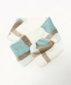 green label relaxing / グリーンレーベル リラクシング マフラー・ショール・スヌード・ストール | チェック マフラー / キッズ