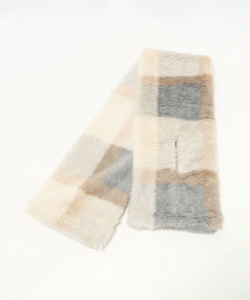 green label relaxing / グリーンレーベル リラクシング マフラー・ショール・スヌード・ストール | チェック マフラー / キッズ | 詳細1