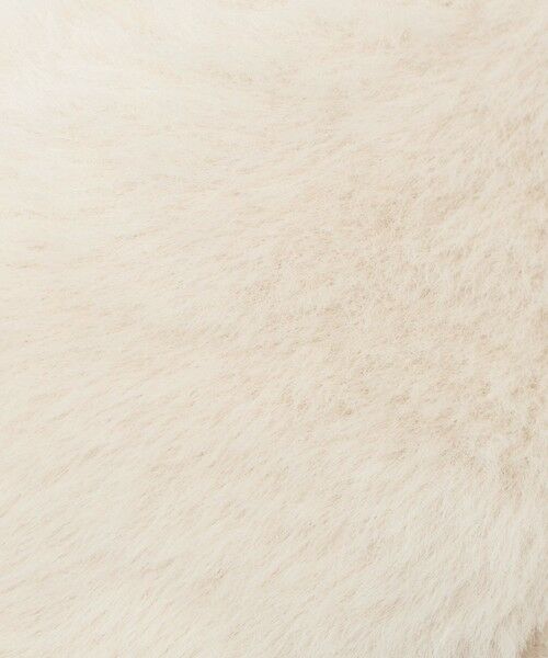 green label relaxing / グリーンレーベル リラクシング マフラー・ショール・スヌード・ストール | フェイクファー ハートモチーフ マフラー | 詳細5