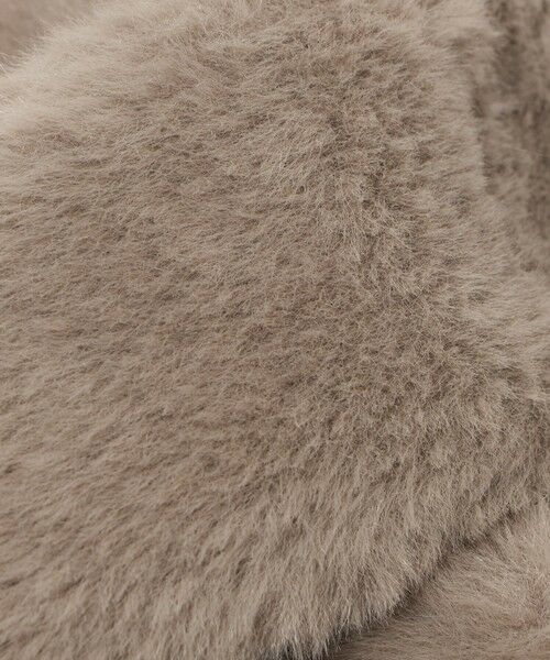 green label relaxing / グリーンレーベル リラクシング マフラー・ショール・スヌード・ストール | フェイクファー ハートモチーフ マフラー | 詳細7