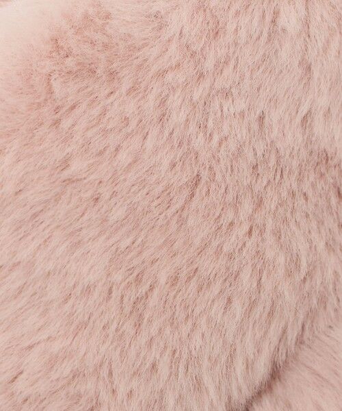 green label relaxing / グリーンレーベル リラクシング マフラー・ショール・スヌード・ストール | フェイクファー ハートモチーフ マフラー | 詳細9