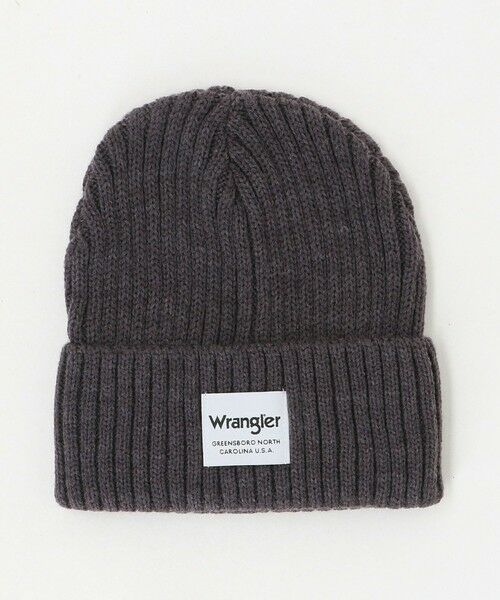 green label relaxing/グリーンレーベル リラクシング 【別注】<Wrangler>ビーニー / ニット帽 / キッズ MD. GRAY 54cm-56cm(FREE) green label relaxing/グリーンレーベル リラクシング 【別注】<Wrangler>ビーニー / ニット帽 / キッズ MD. GRAY 54cm-56cm(FREE)